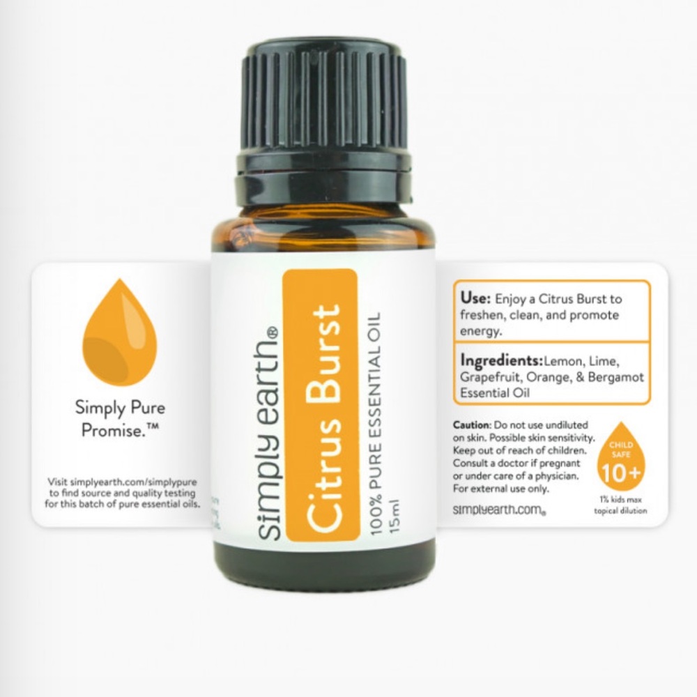 Simply Earth Citrus Burst Essential Oil